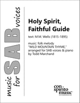 Holy Spirit, Faithful Guide SAB choral sheet music cover